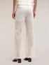 Wide-leg broderie anglaise trousers image number 1