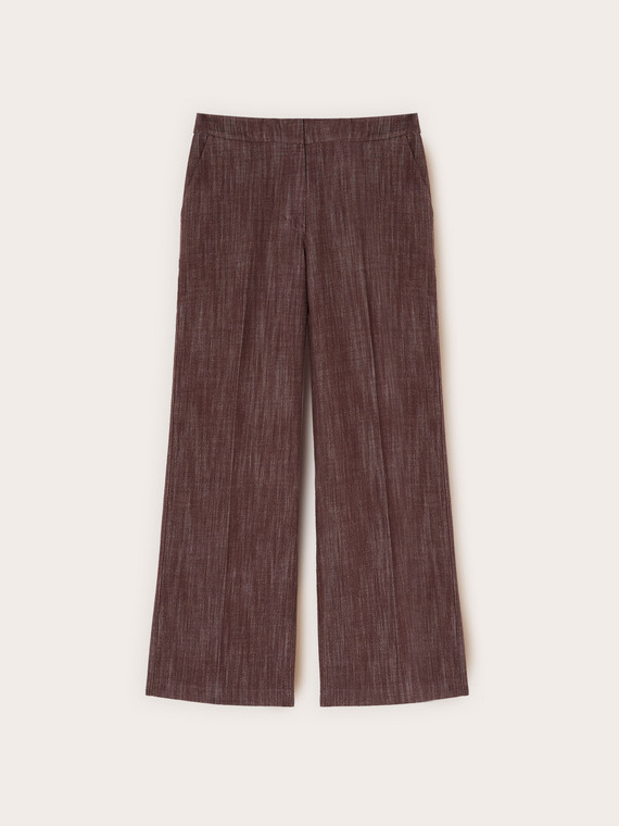 Cotton palazzo pants