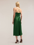 Robe mi-longue en satin image number 1