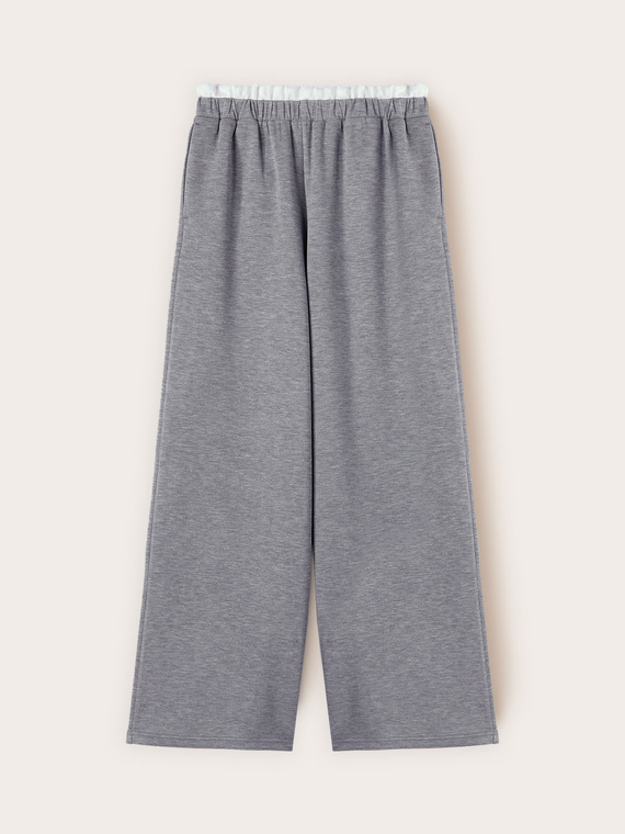 Palazzo pants in scuba