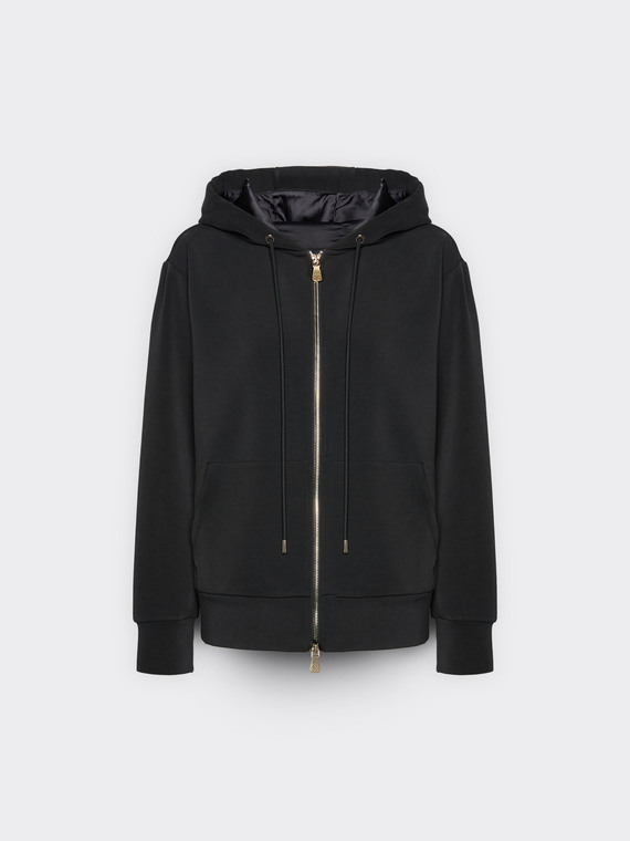 Felpa in tessuto scuba