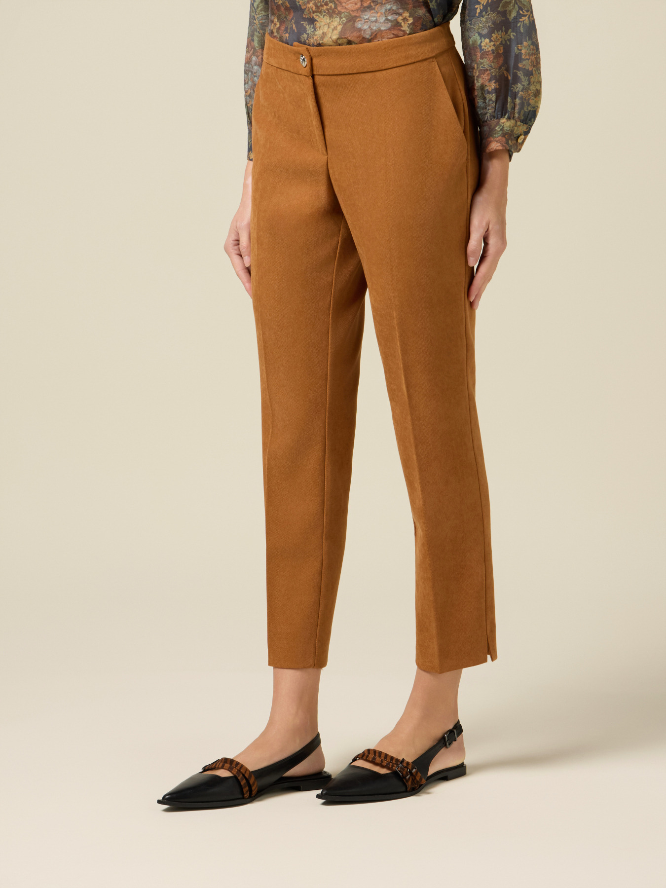 Pantaloni regular in fustagno image number 3