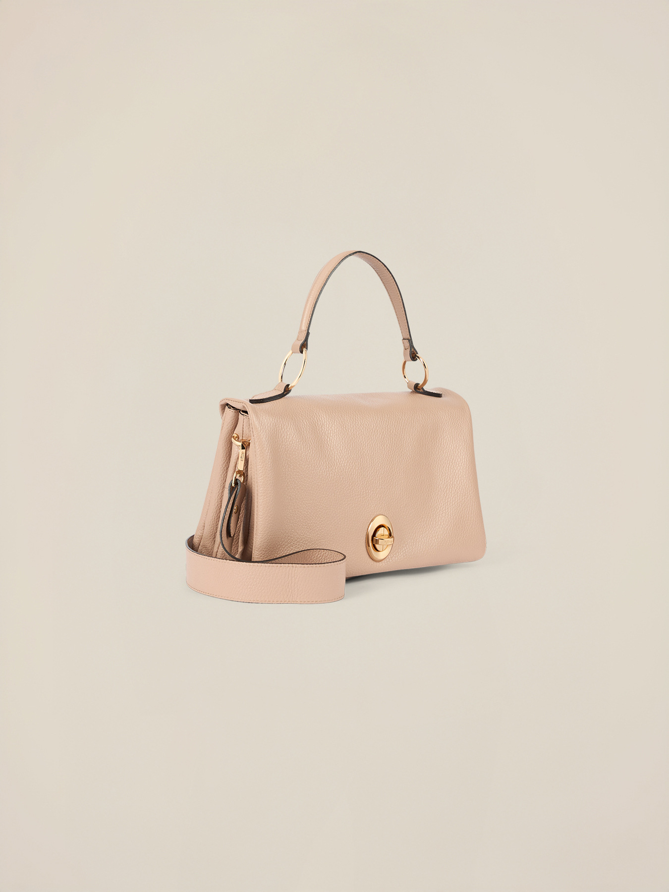 Borsa a tracolla in vera pelle image number 3