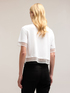 T-shirt with sequinned trims image number 1