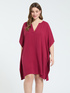 Geschlossener Kaftan aus Viskose-Jacquard image number 0