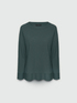 Boat neck sweater image number 4