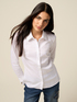 Camicia basic in popeline image number 3