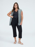 Kick Flare Pants in stretch fabric image number 2