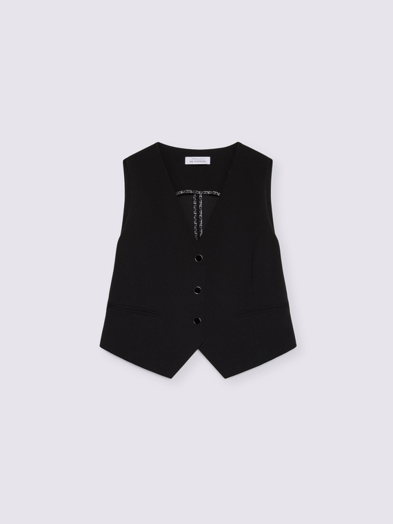 Gilet in tessuto stretch