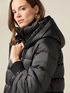 Short down jacket with jewel trim image number 2