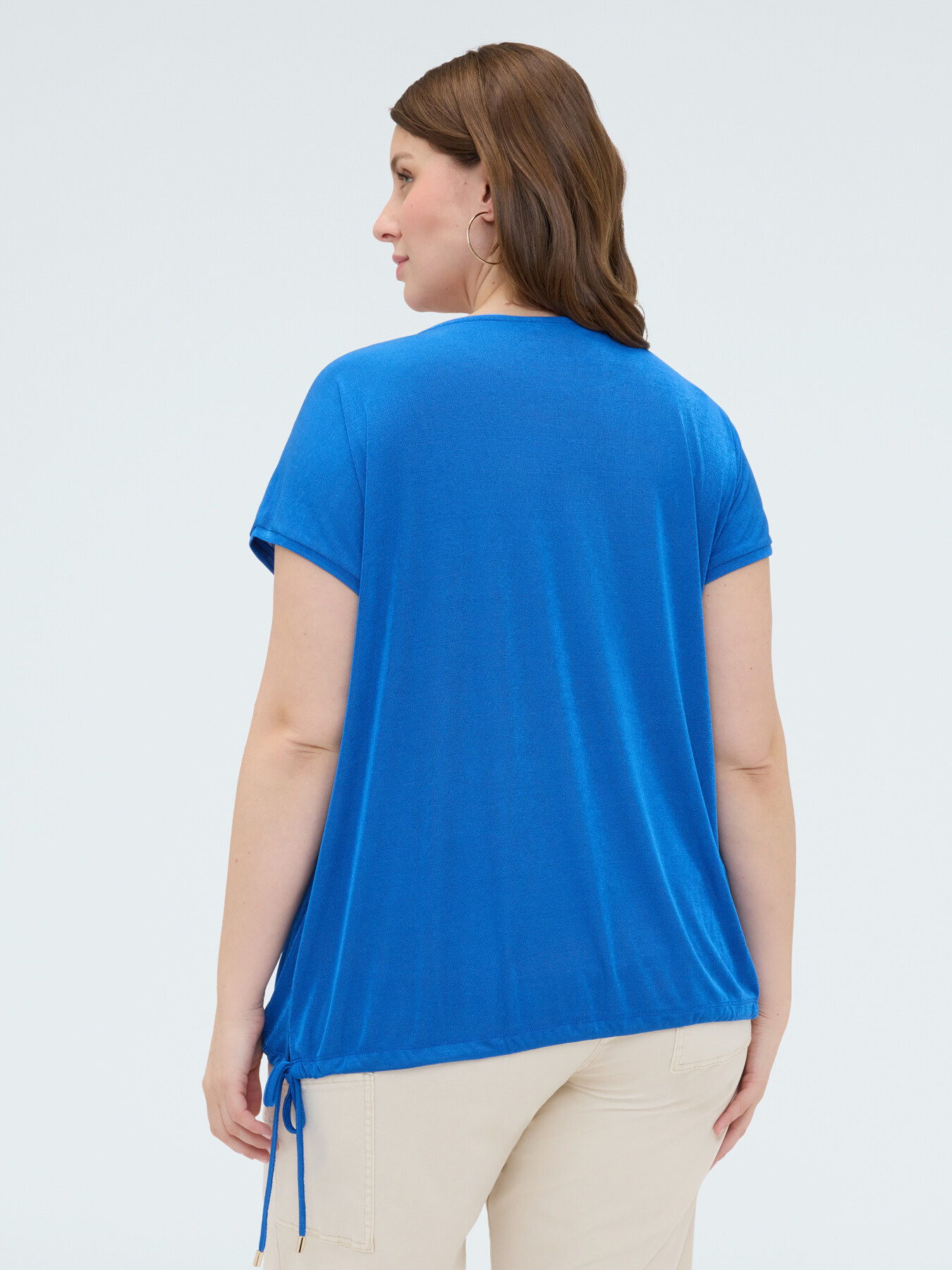 T-shirt en jersey avec cordon de serrage image number 1