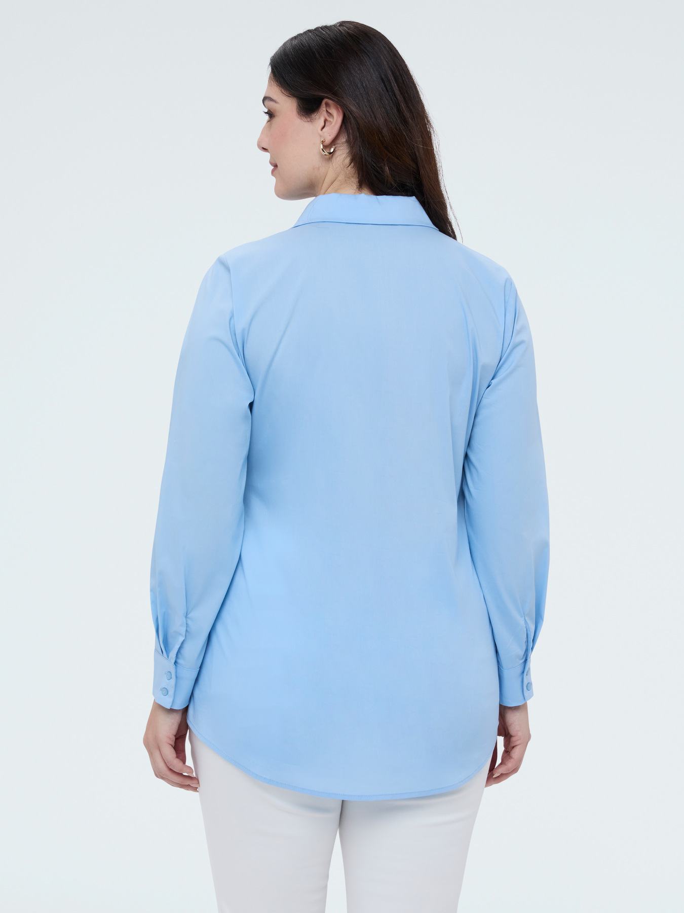 Classic poplin cotton shirt image number 2