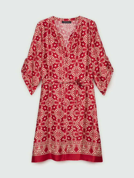 Ethnic print dress