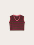 Striped sleeveless T-shirt image number 4
