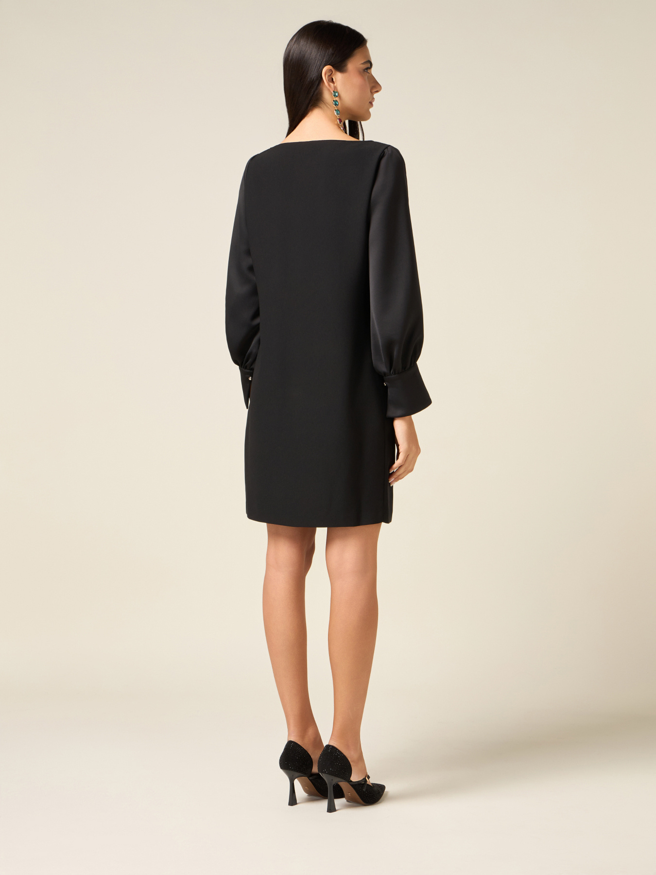 Rochie cu despicături pe mâneci image number 1