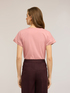 T-shirt bimati&egrave;re m&eacute;lange coton image number 2