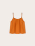 Flowing top with eyelets image number 4