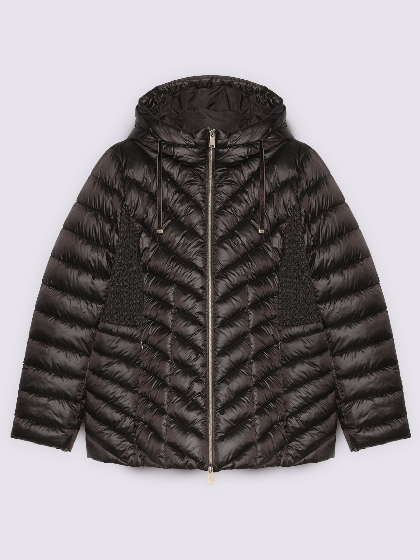 Quilted down jacket with hood image number 4