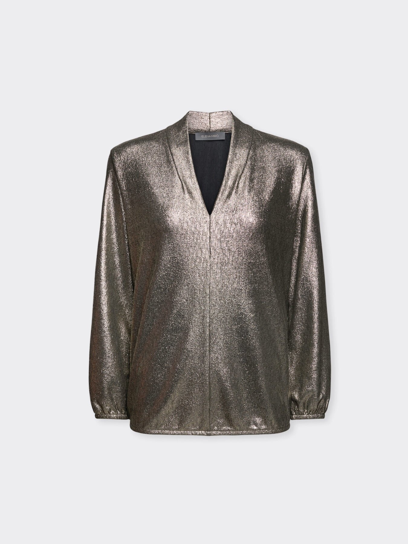 T-shirt en jersey lurex image number 4