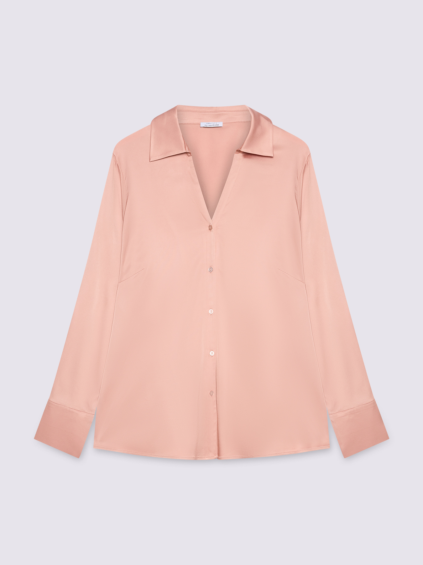 Viscose satin shirt image number 4