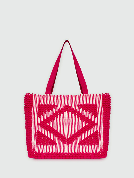 Gewebte Strandtasche