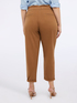 Balloon pants in cotton blend image number 1