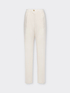 Pantalon en lin coupe décontractée image number 4
