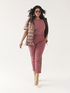 Reversible short-sleeve puffer jacket image number 0