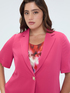 Blazer fluide avec bouton bijou image number 5