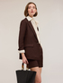 Blazer monopetto con martingala image number 0