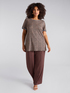 Maxi-T-Shirt mit Animal-Print image number 1