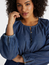 Bluse aus Denim image number 3