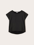 Zweifarbiges T-Shirt aus Baumwollmischung image number 3