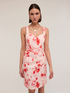 Bustier-Kleid mit Chiné-Muster image number 2