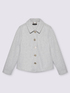 Short jacket in knitted fabric image number 4