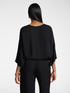 Bluse aus Marocaine mit Applikationen image number 1