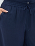 Wide-Leg-Hose aus Leinenmischung image number 3