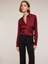 Satin-Hemdbluse image number 0