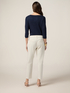 Chino pants in tencel blend image number 1