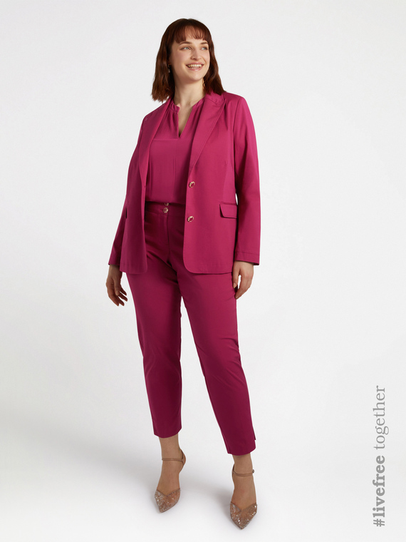 Blazer mit Schmuckknöpfen