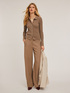 Cardigan a coste con colletto image number 0