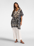 Caftan imprimé et brodé image number 2