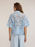 Macramé lace shirt image number 1