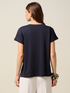T-Shirt mit Strassstein-Stickerei image number 1