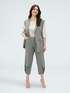 Balloon Pants in Linen Blend image number 3