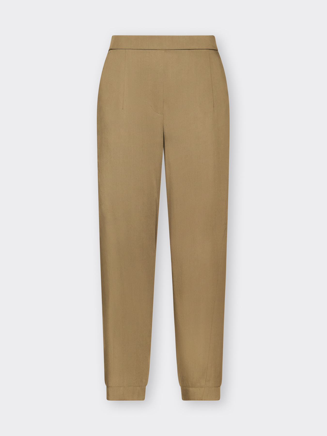 Straight-leg lyocell trousers image number 4