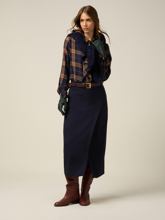 Gonna tubino a portafoglio