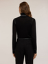 Turtleneck sweater in silk blend image number 1