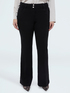 Jeans Flare Waschung schwarz image number 2