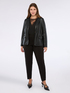 Coated fabric blazer image number 3